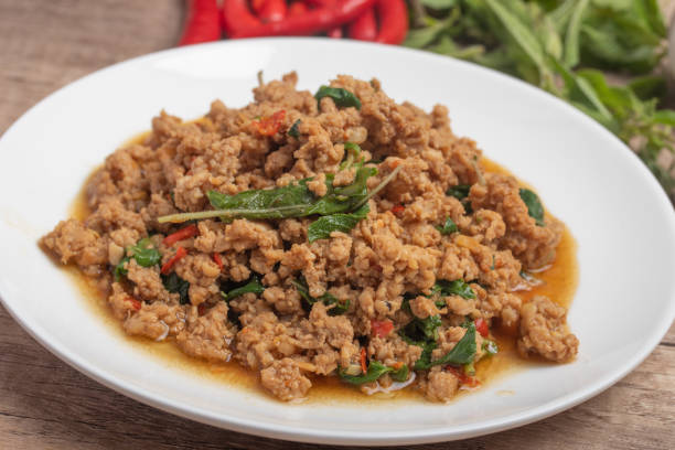 สูตรผัดกะเพราหมูสับ