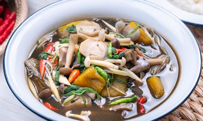 สูตรแกงเห็ด